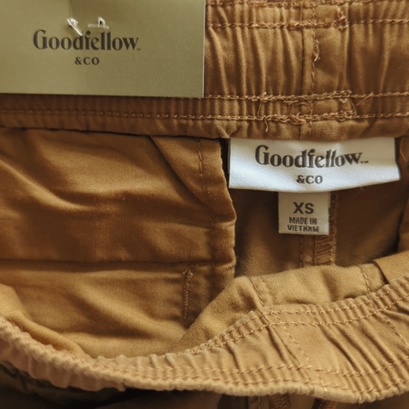 NWT Goodfellow & Co Men's XS Bermuda Adjustable Waistband Cargo Shorts - Picture 8 of 8
